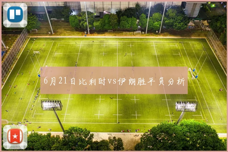 6月21日比利时vs伊朗胜平负分析 - 华体会体育
